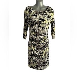 Jennifer Lopez Ruched Striped Dress • Size: S • Used